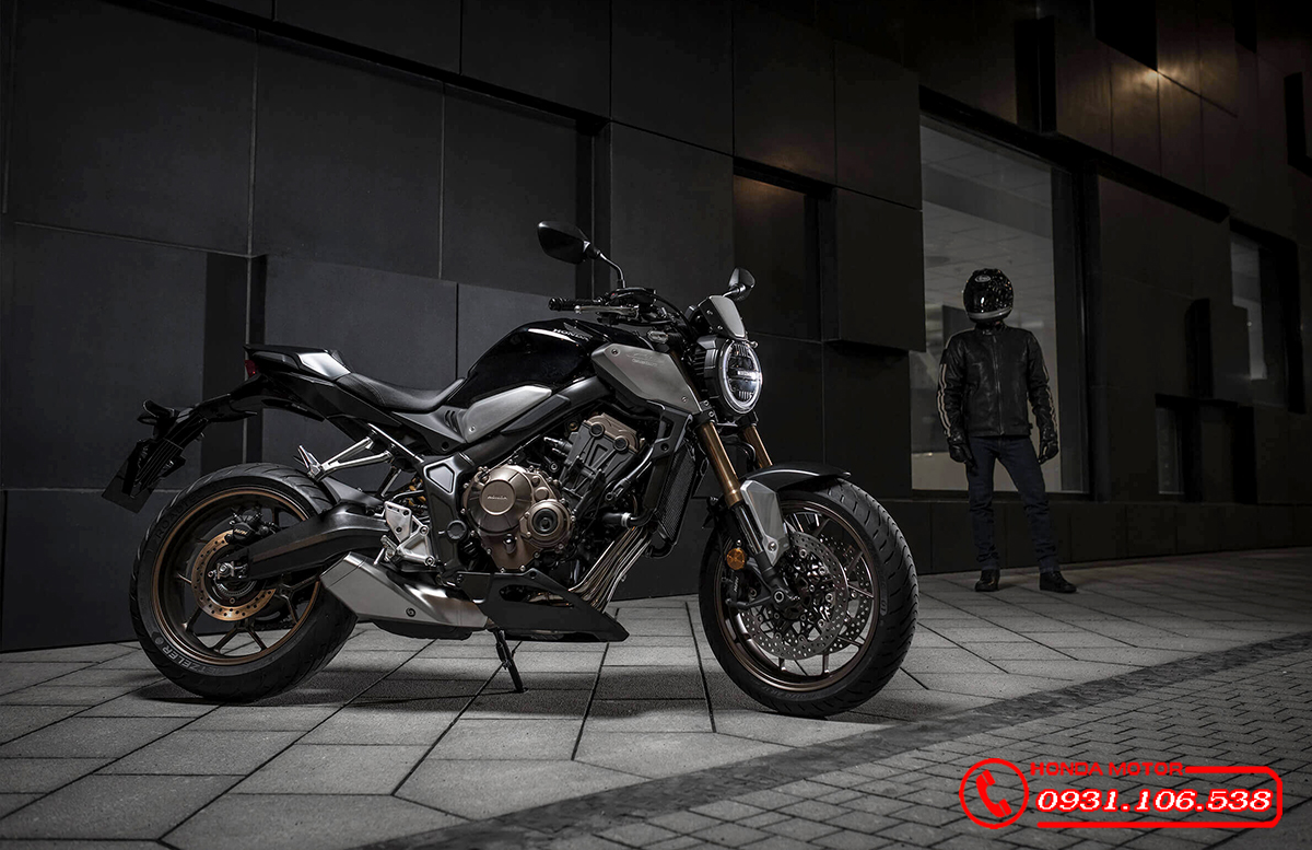 Honda CB650R 2023 màu đen đẹp